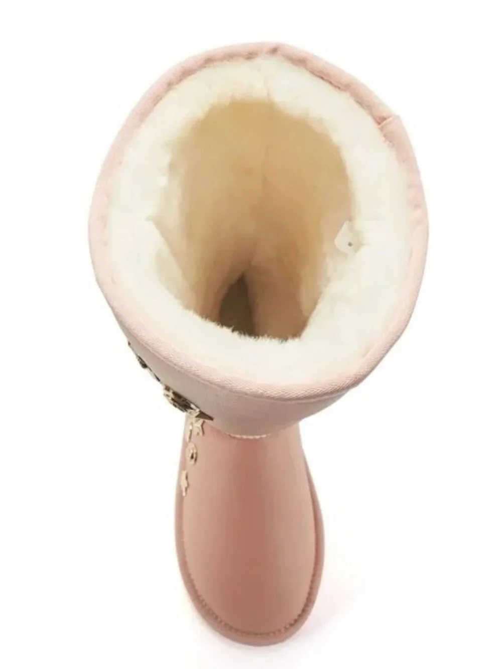 Australia Luxe Collective Angel Tall Rose Sheepskin Boots Womens 7 NWOB